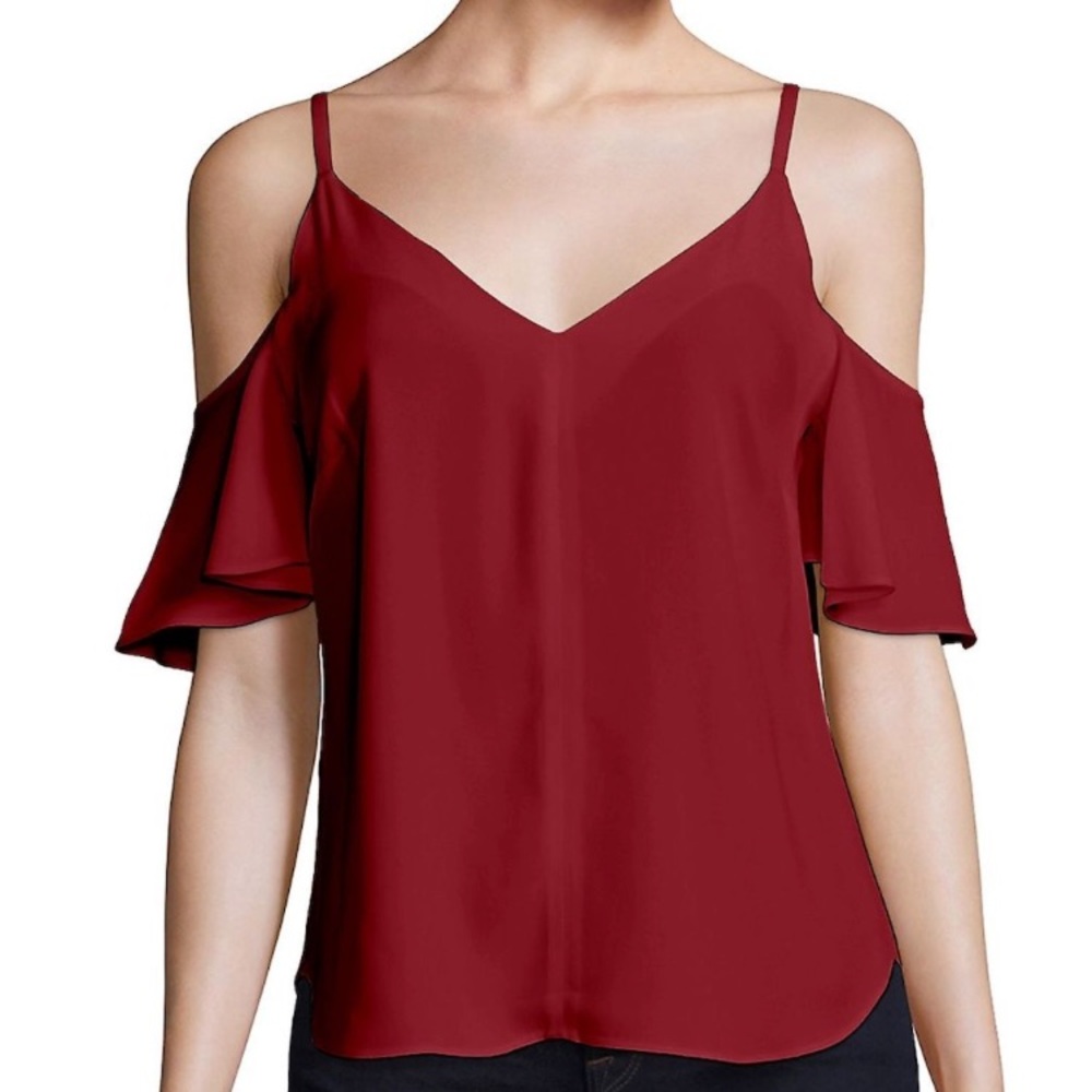 NWT A.L.C. Olivia cold shoulder top size: 2